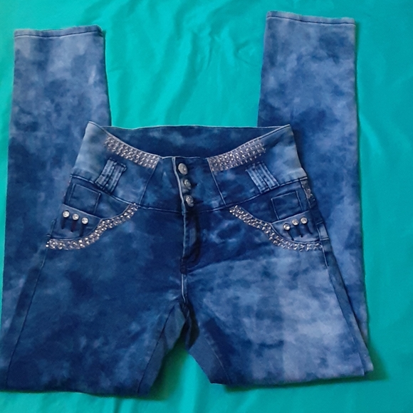 Diva star stretch jeans, Size 11 - Picture 3 of 10